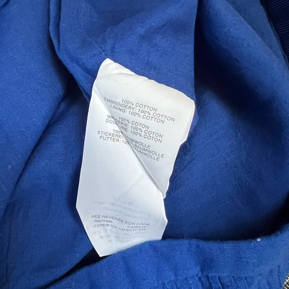 *NWT* J. Crew embroidered skirt (size 8) - Picture 6 of 7